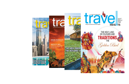 Travel heights 2021 magazine coversTravel heights 2022 magazine covers