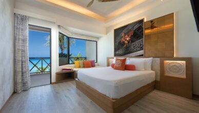 OBLU XPERIENCE AILAFUSHI - OCEAN VIEW FAMILY ROOM - BEDROOM WITH VIEW