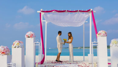 Kandima Maldives has launched the #anythingbutordinary initiative for couples to start their new lives together. The K’Krew creates incredible celebrations for customers, from unique proposal ideas, pre-wedding get-togethers and photo shoots to tailor-made (desti)nation weddings in the most Instagram-worthy settings. A secluded 3-km island surrounded by crystal clear waters and white sands, Kandima creates the ultimate experiences with a host of indulgences across extraordinary settings and picturesque locations. Kandima takes pride in being one of the very few resorts in the Maldives where experiences are tailor-made for guests, positioning itself as the ultimate lifestyle desti(nation) in the affordable luxury segment. The island resort has successfully hosted various small to large-scale events and celebrations, including full island buyouts for weddings. From the very first moment, Kandima’s kool wedding planners will guide you through each step of the wedding planning process, ensuring a smooth and hassle-free on-ground implementation. Various locations at Kandima allow guests to customize each celebration venue to reflect their unique style and preferences. For instance, a movable marquee setup is an excellent option for larger groups, with a maximum capacity of 120 guests, while Azure offers a combination of indoor and outdoor seating with a capacity of up to 40 guests. Forbidden Bar is great for an evening gathering with drinks and music for up to 60 guests. For bigger events, the Ken’s Cove Private Island is just 5 minutes from Kandima and can accommodate up to 500 guests. Situated at the tip of the island, Kakuni Point and Coconut Grove are popular outdoor wedding venues. Kandima Maldives has optimal safety measures in place, and the staff takes all the necessary precautions, PCR test facilities and temperature checks are available on call. Kandima’s Medical Klinic has state-of-the-art technology and medical equipment available for guests 24x7. There are three doctors on the island, a visiting dentist and a diving safety officer. The resort’s safety programme K’OnGuard is run by an internationally trained health and safety manager. Additional procedures cover the safety and wellbeing requirements across all contact points, including transfers, public areas, restaurants and kitchens, bars, rooms, activities, the spa and fitness centre, and all back-of-house operations. Thanks and regards