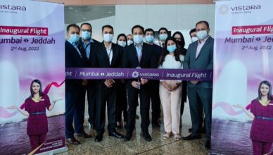 Vistara Launches Non-Stop Service Between Mumbai And Jeddah