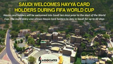 Hayya card holders will be welcomed into Saudi ten days prior to the start of the World Cup. The multi-entry visa allows Hayya Card holders to stay in Saudi for up to 60 days