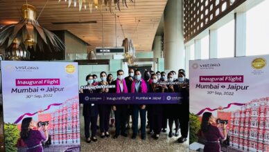 VISTARA INAUGURATES SERVICES TO THE PINK CITY – JAIPUR