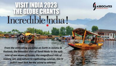 VISIT INDIA 2023 THE GLOBE CHANTS Incredible India!