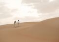 couple in desert