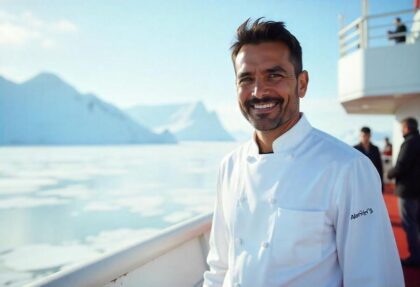 Indian Groups Get Exclusive Chef on Polar Expeditions